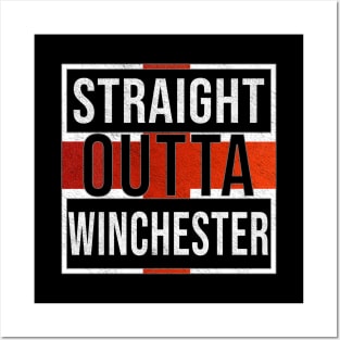 Straight Outta Winchester - Gift for England From Winchester Posters and Art